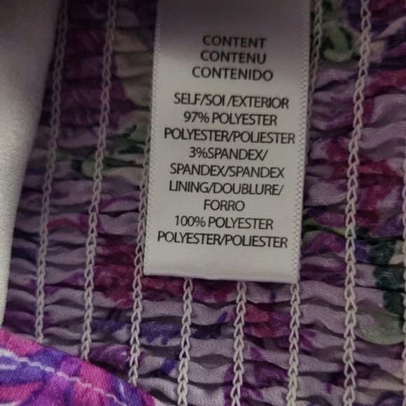 WAYF Puffed Sleeves Floral Satin Crop‎ Top Size Small - Picture 6 of 14